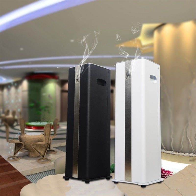 HVAC System Fragrance Oil Aroma Machine , Fan inside Electric Scent Diffuser