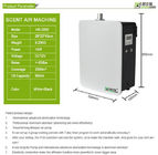 Hotel 14W 200CFM Scent Diffuser Machine With HVAC System
